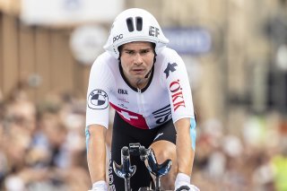 Stefan Bissegger roulera pour une équipe française dès la saison 2025 KEYSTONE/MICHAEL BUHOLZER